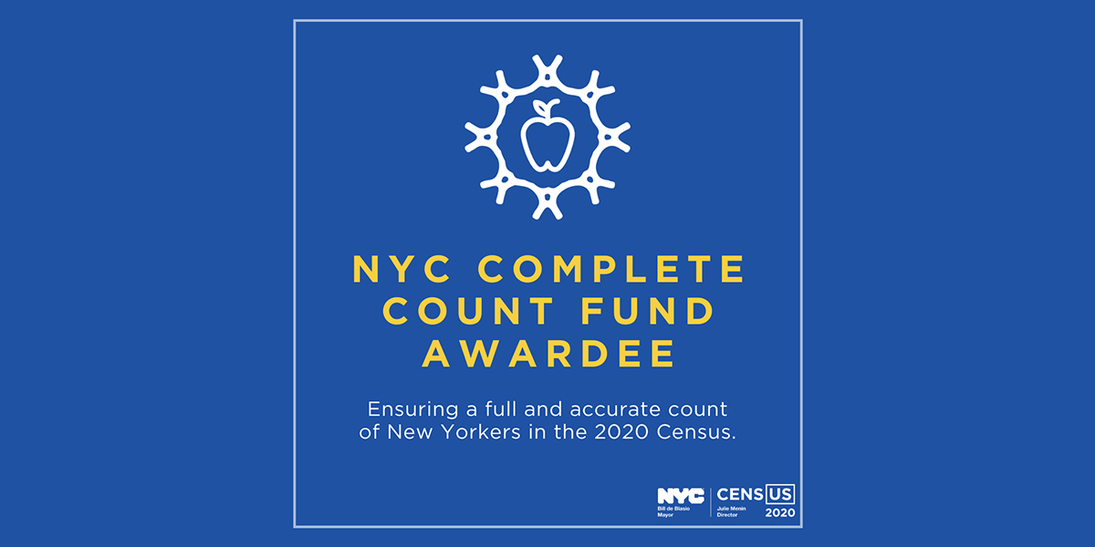 Press Release: NYDIS Announced as $200,000 Complete Count Fund Awardee